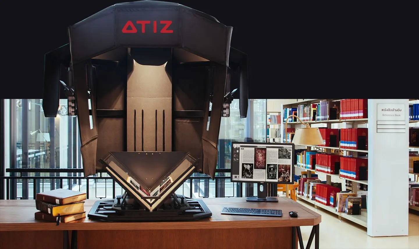 BookDrive book digitization system
